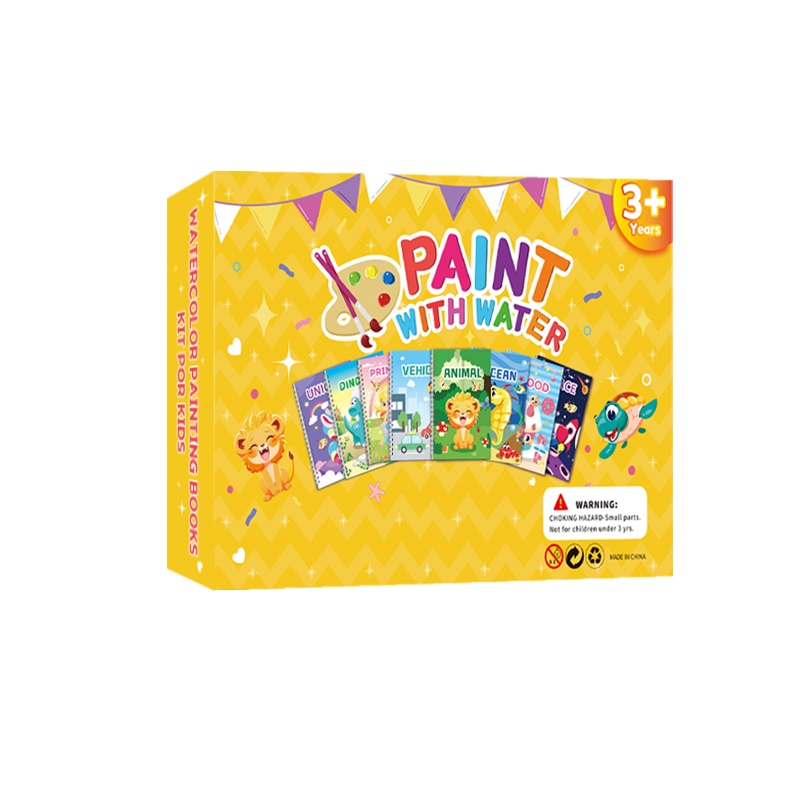 Coffret cadeau de livre de coloriage de luxe pour enfants