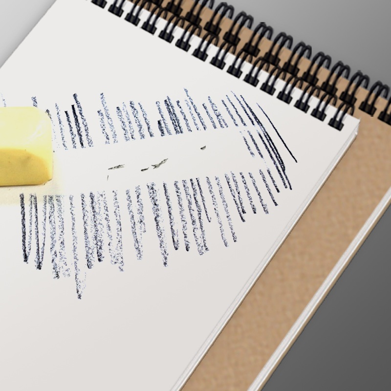 Top Spiral Kraft Paper Sketchbook