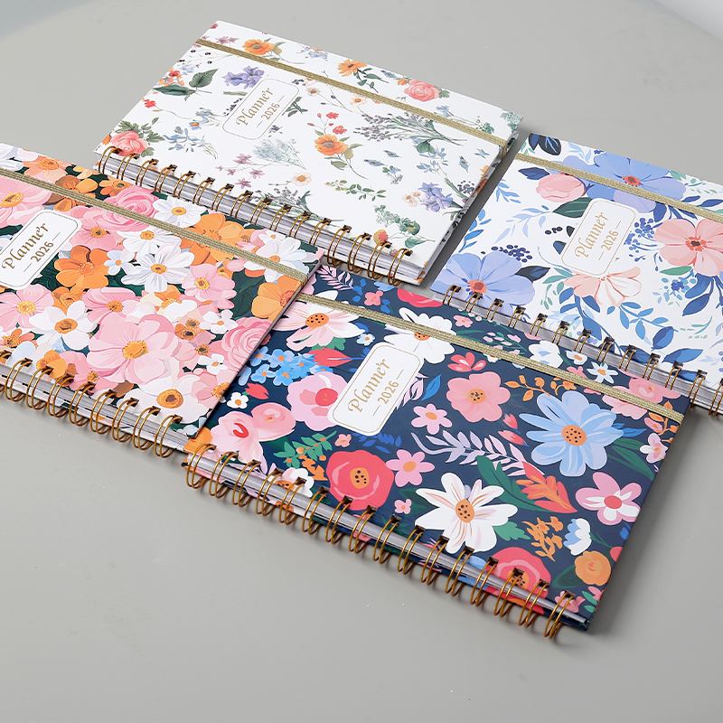 Carnet de planificateur annuel minimaliste