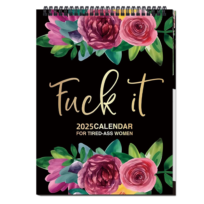 Calendrier en papier épais détachable